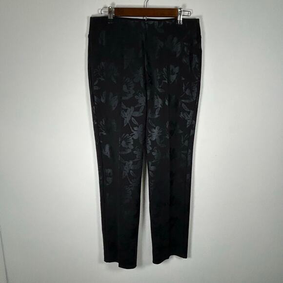 Soft Surroundings Ponte Twilight Floral Leggings Size Medium. Style# 2EX28 - Picture 3 of 9